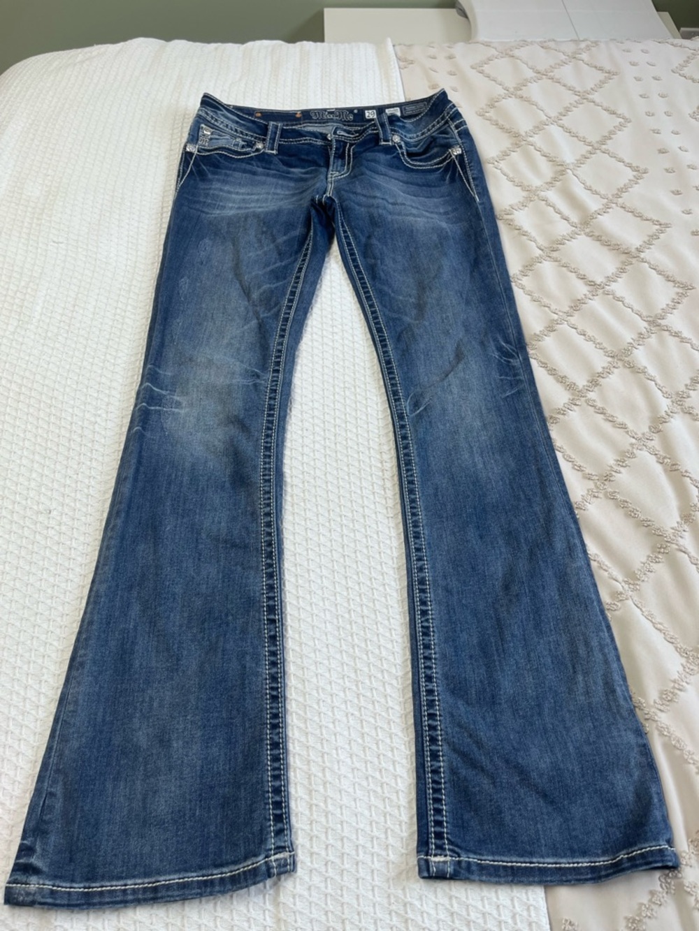Miss Me Mid Blue Bootcut Jeans